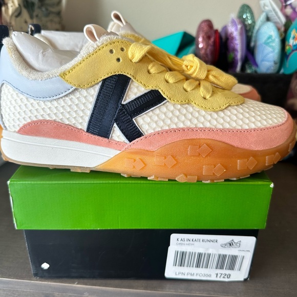 Kate Spade New York “K As In Kate Runner” Sneakers – Women’s Size 8 – NIB - Picture 8 of 11